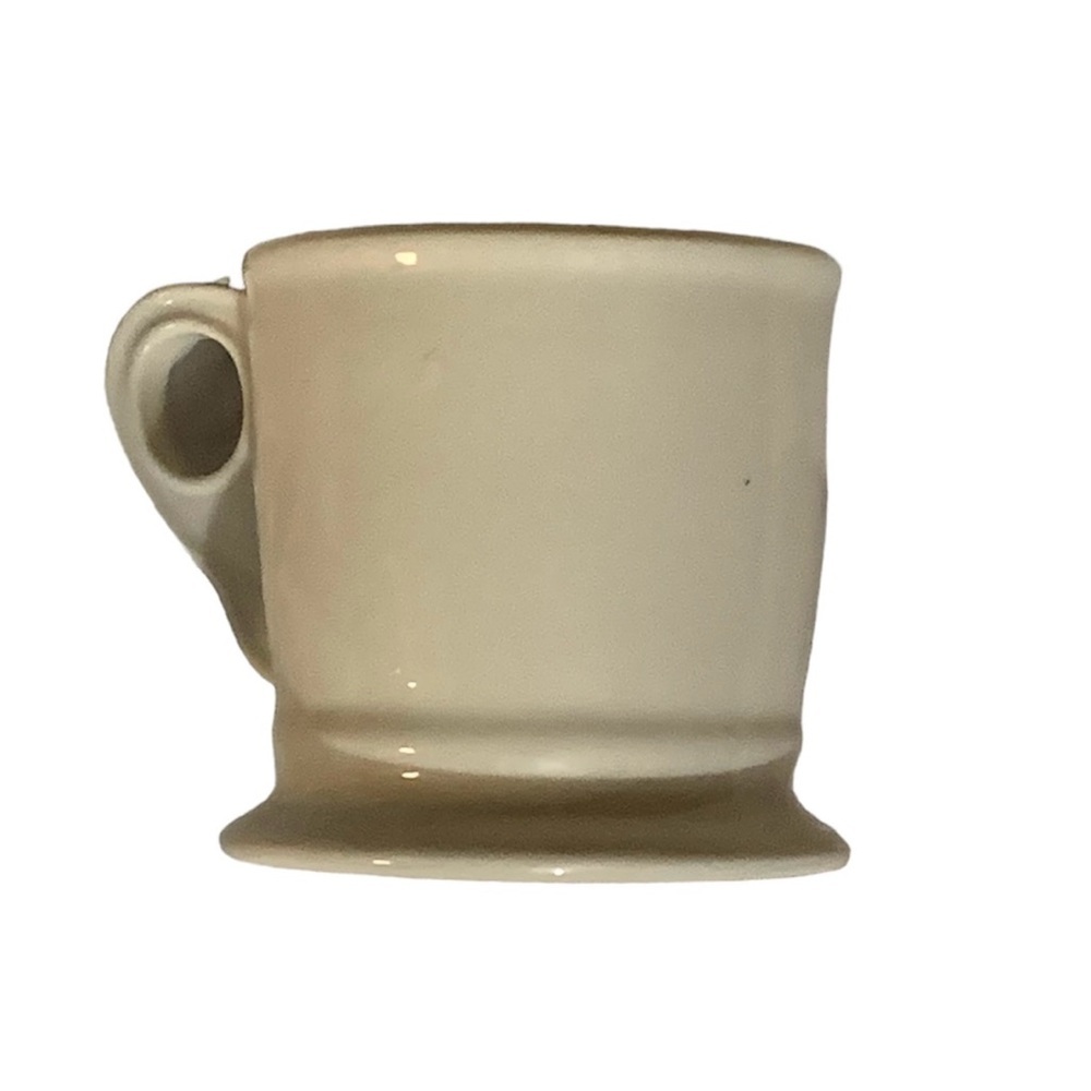 Anthropologie Coffee Mug Monogram "C" Cup Gift Bird White Black - Picture 4 of 4